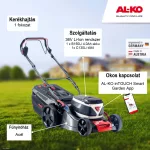 AL-KO COMFORT 46.2 LI SP-W SET (AKKU + TÖLTŐ)