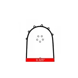 0.325"-os vezetőlapok